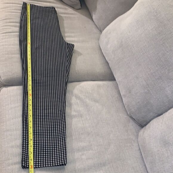 Massimo Fabbro Italy Checkered High Rise Women’s Pants Size 10 - Picture 6 of 10